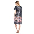 thumbnail image 3 of Casual Nights Women's Short Sleeve Muumuu Lounger Dress, 3 of 5