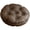 Dark brown, variant on Round PU Pillow With Buttons For Floor Relaxation Home Decor