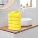 thumbnail image 4 of Fiudx Toallas de Algodón, Paño Facial Suave y Absorbente, Toallitas con Diseño Multicolor, Secado Rápido, Ideales para Spa, Piscina, Decoración Elegante, Fácil de Lavar a Máquina., 4 of 6