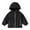 Black, variant on Boys Coat Boys Windbreaker Jacket Lightweight Hooded Zipper Outdoor School Jacket for Boys