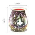 thumbnail image 3 of 3D Glass Electric Wax Melts Warmer Electric Wax Melt Burner In Fragrance Candle Wax Warmer, 3D Glass Oil Burner for Scented Candles, Night Light ,Long Lasting, 3 of 7
