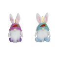 thumbnail image 2 of Adornos decorativos, muñeco de conejo de dibujos animados de Pascua, 26 x 13 cm - HUOGUO, 2 of 2