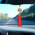 thumbnail image 3 of Colgante con borla para espejo retrovisor de coche, colgante decorativo para espejo retrovisor. León, 3 of 8