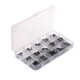 thumbnail image 3 of Kit surtido de llaves de acero inoxidable, 140 Uds., llave de pluma con punta redonda, 3 of 5