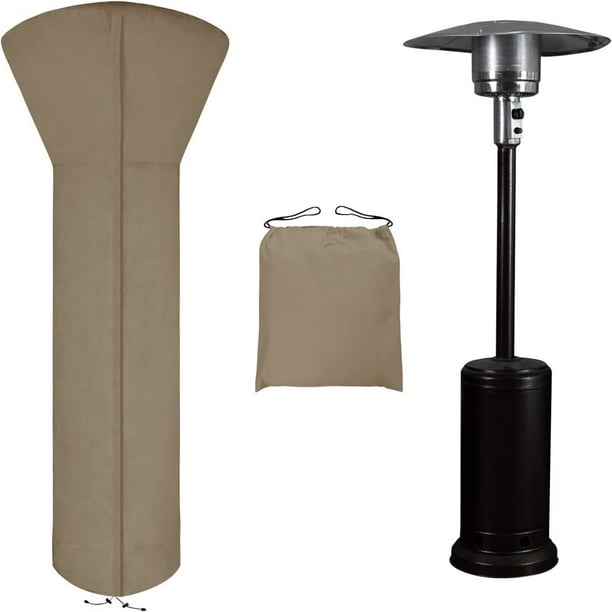 Pyramid Torch Patio Heater Cover with Zipper and Storage Bag