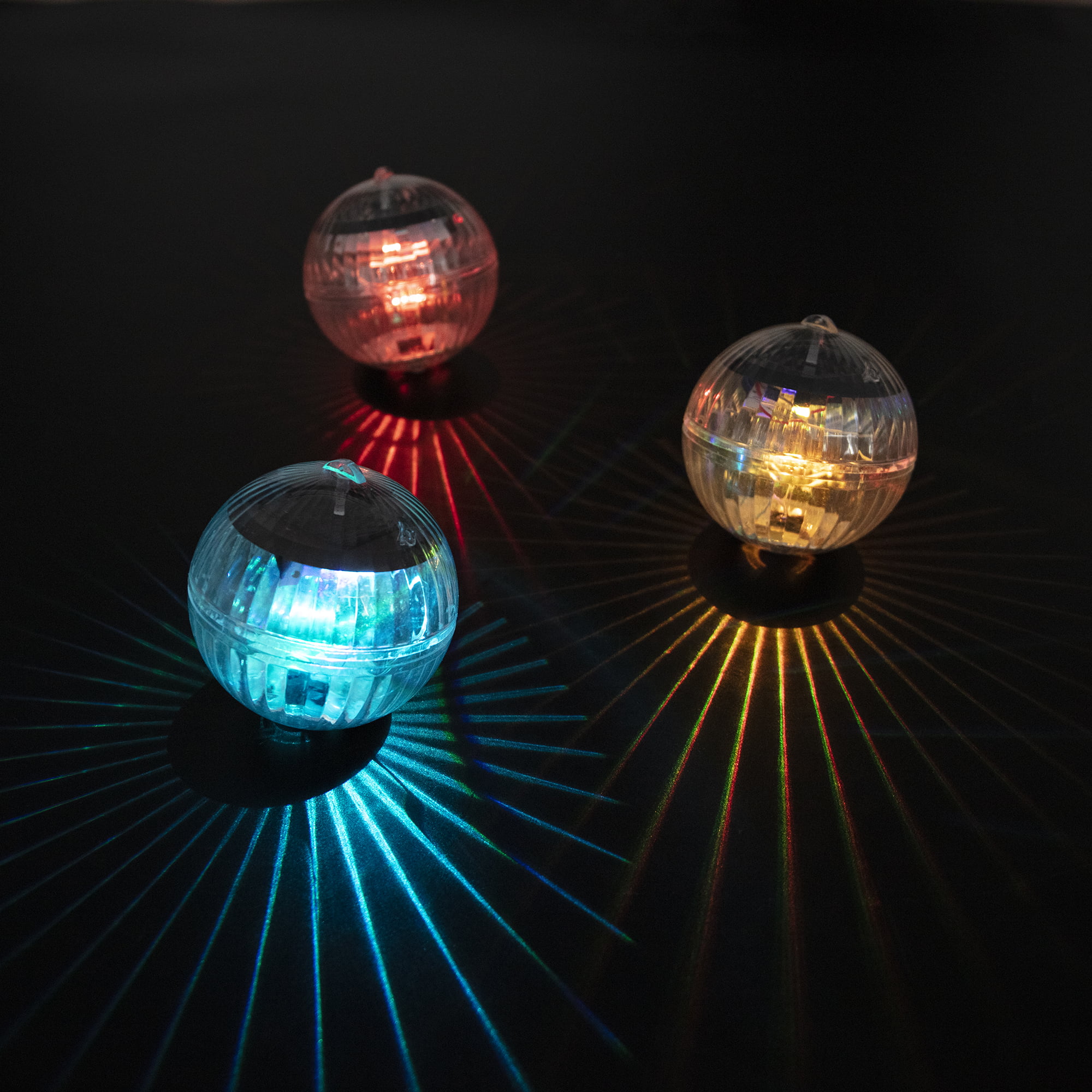 Floating Solar 7 Color Change LED Disco Light Show Swimming Pool Tub Spa Lamp ZE 