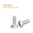 thumbnail image 3 of Unique Bargains M4x12mm Oval Head Phillips Machine Screws, 100 Pack 304 Stainless Steel Slightly Raised Countersunk Head Screws, 3 of 5