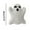 L, variant on 1 Pcs Ghost Halloween Pillows Halloween Throw Pillows Stuffed Ghost Shaped Pillow Cute Soft Ghost Throw Pillow Decorative Spooky Pillows for Halloween Party Outdoor Home Cushion Decorations,