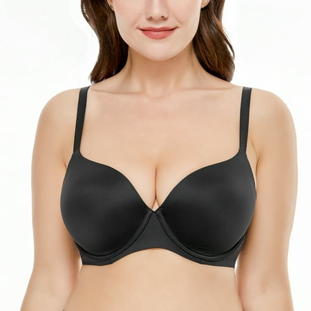 

Wingslove Women s Full Figure Underwire Back Smoothing Plus Size Bra 40DDD