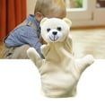 thumbnail image 2 of HEVIRGO Cute Cartoon Multi-color Panda Shape Hand Puppet Plush Toy for Kids, 2 of 10