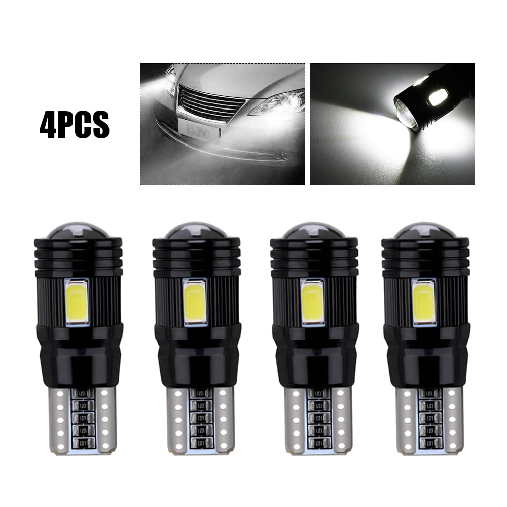 2pc 6-SMD RED WEDGE LIGHT BULBS 5630 CHIP License Plate Interior Trunk Parking Lights
