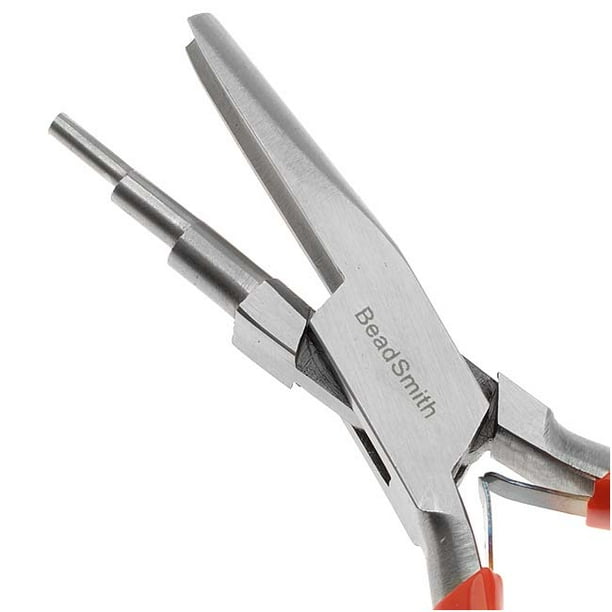 The Beadsmith 3Step Wire Looping Pliers Concave And Round Nose