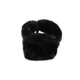 thumbnail image 3 of Brinley Co. Women's Soft Faux Fur Slip On Slippers, 3 of 6