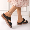 thumbnail image 5 of Orthopedic Sandals for Women Comfortable Beach Orthotic Sandals with Arch Support Black 9, 5 of 7