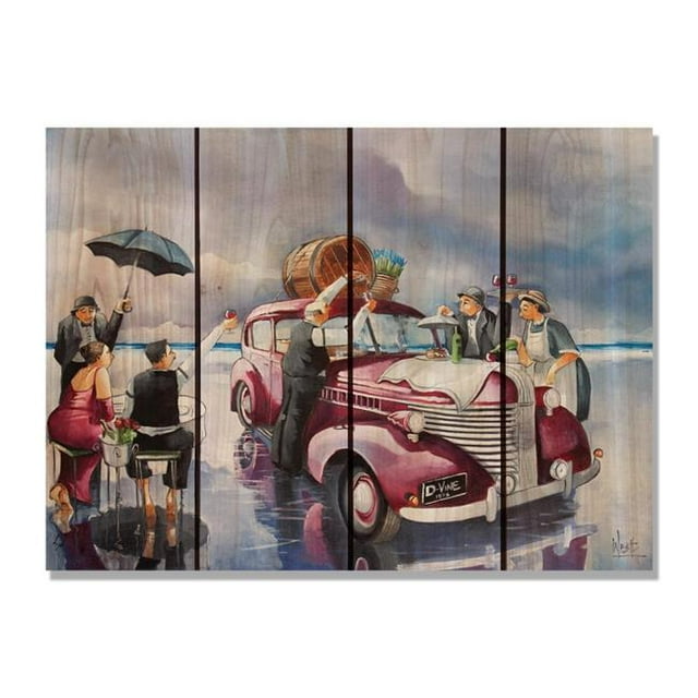 Day Dream HQ RWWT2216 22 x 16 Pouces Wests Vin Topper à l'Intérieur & Extérieur Bois Art Mural