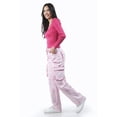 thumbnail image 2 of Blusa de canalé manga larga Roman Fashion /Juvenil, 2507 (Fiusha) fucsia EG, 2 of 5