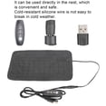 thumbnail image 3 of USB Reptile AntiScratch Heating Pad Waterproof Heat Mat with Temperature Control for Snakes Lizard Turtle Gecko Safety Aquarium Thermostat S 16.5cm Height, 3 of 9