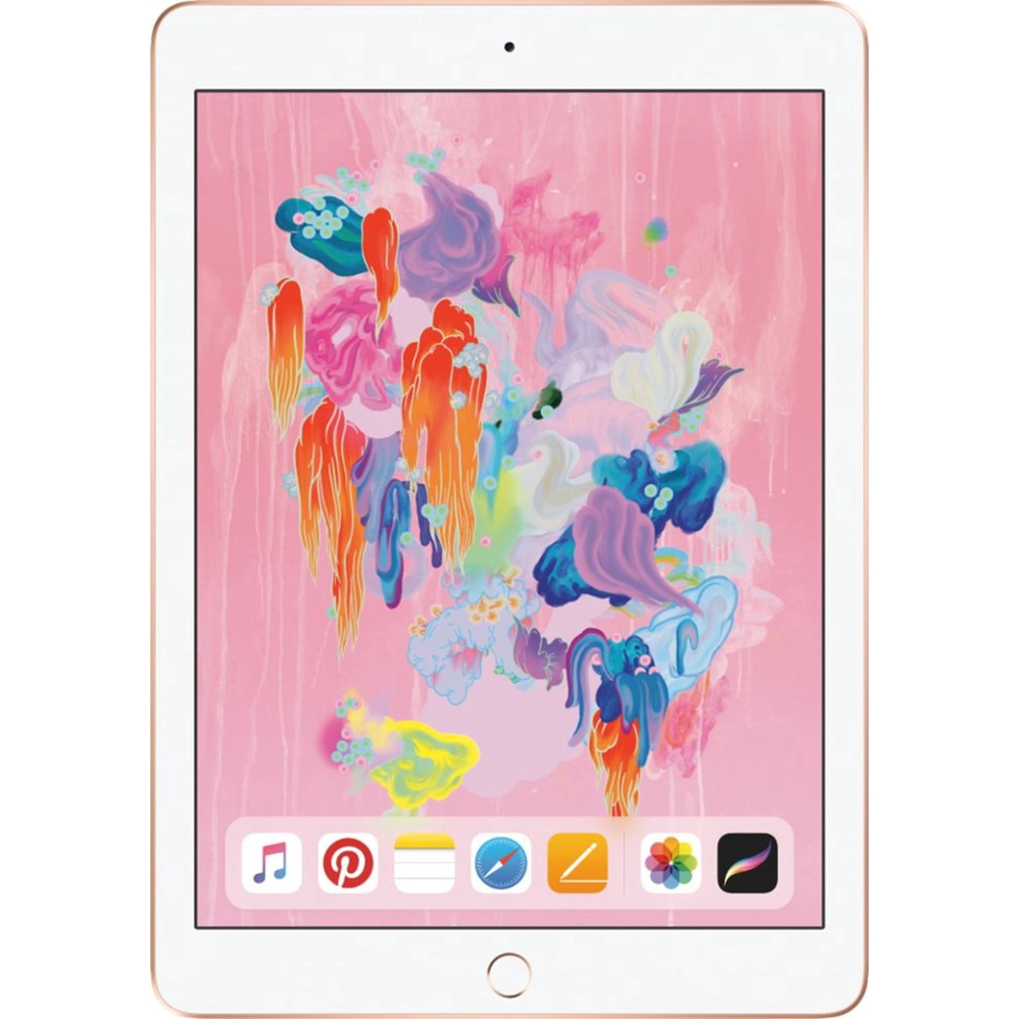 Restored Apple iPad 6 128GB Rose Gold WIFI with 9.7-inch Display