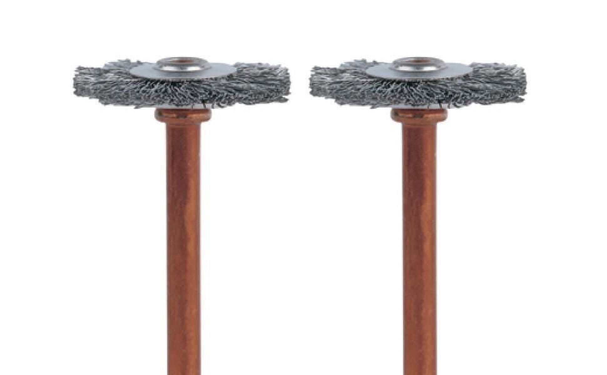 Dremel 530-02 3/4" Diameter Stainless Steel Brushes for Rotary Tools 2 Pack