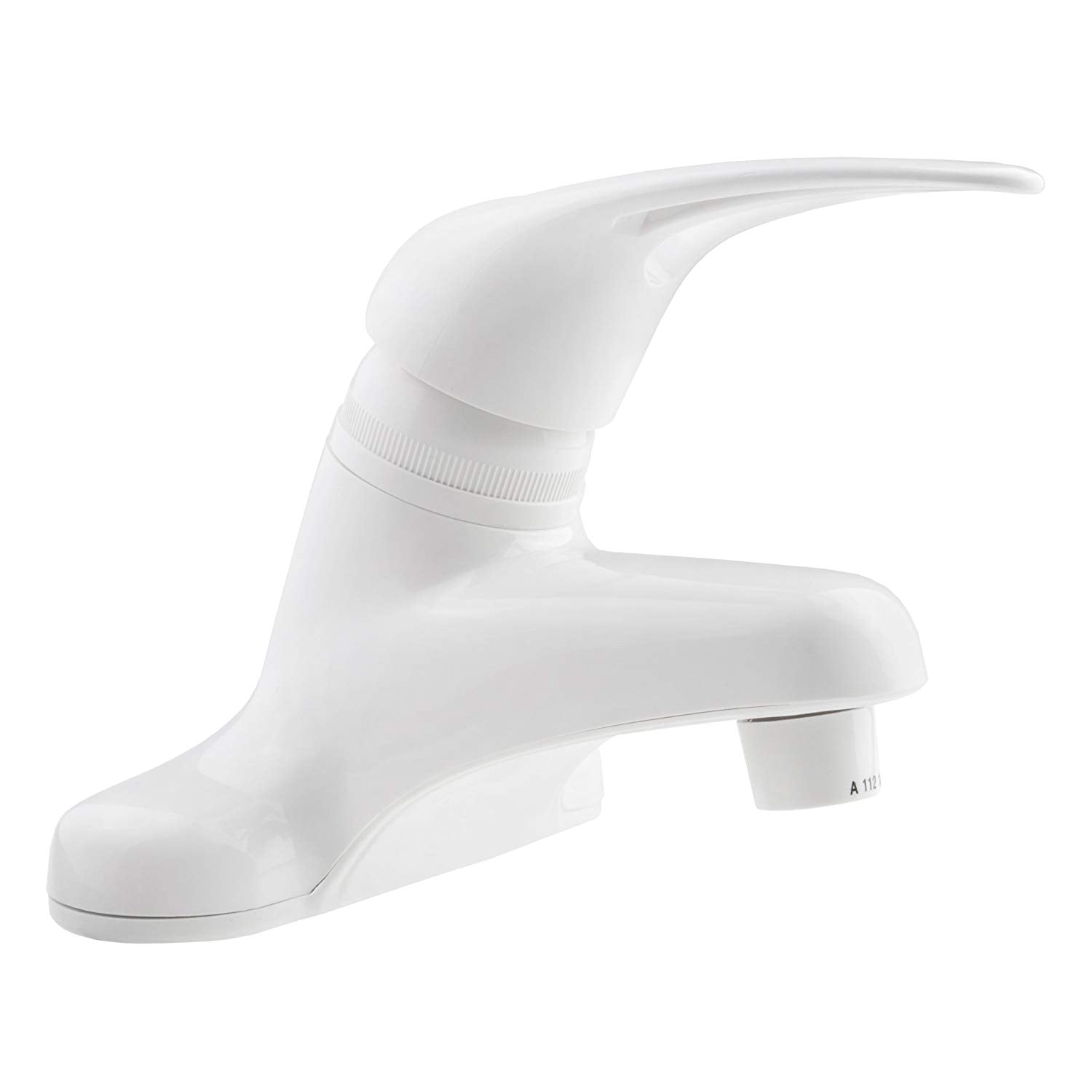 Dura Faucet Single Lever RV Lavatory Faucet White