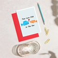 thumbnail image 4 of Tarjeta de boda ZyvSyldrin con diseño de dos peces menos, 4 of 5