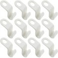 thumbnail image 1 of Paquete de 30 ganchos de plástico para colgar ropa, para ahorrar espacio en el armario y organizarlo de manera eficiente, 1 of 5