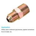thumbnail image 5 of Uxcell Extension Pipe Fitting 9/16"-18 UNF Male to 3/8 PT Male Adapter 35mm Extension Connector Hex Coupling 2 Pack, 5 of 5