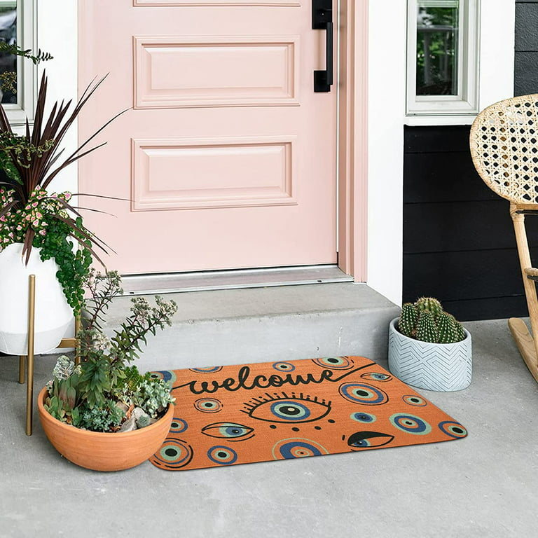 1pc Boho Door Mat Indoor Doormat, Welcome Mat, Non-Slip Floor Mat, Entryway  Rugs Home Decor Room Decor