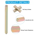 thumbnail image 3 of Square Door Knob Spindle 150x8mm, Carbon Steel Spare Door Handle Spindle, Gold 1 Pack, 3 of 7