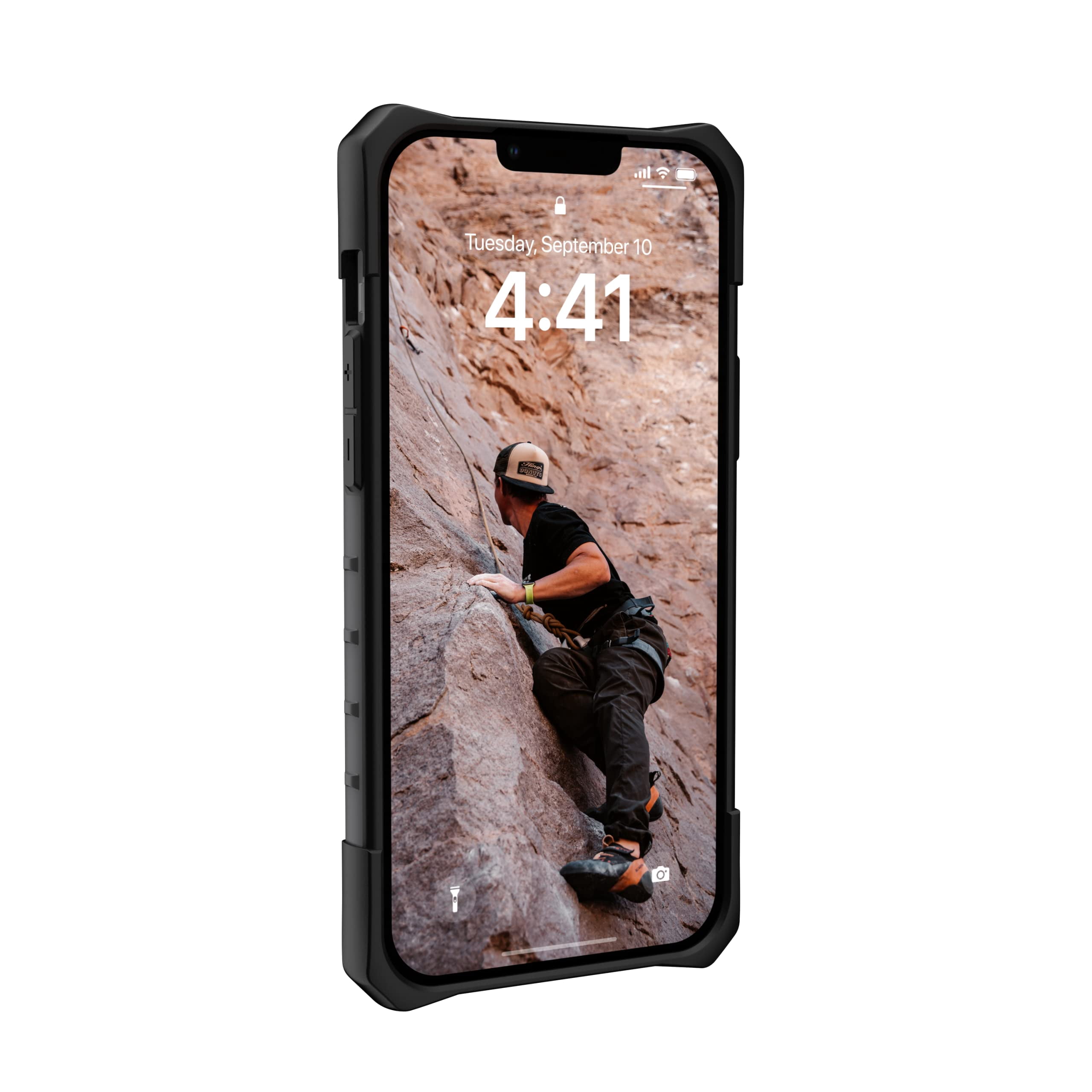 UAG iPhone 14 Plus Case Silver 6.7" Pathfinder Slim Lightweight Shockproof Dropproof Rugged Protective Cover Compatible with Wireless Charging by URBAN ARMOR GEAR