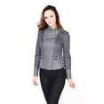 thumbnail image 2 of Richie House Womens' Short Jacket with Irregular Fly RHW2522, 2 of 7