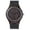 Women & Black Leather Strap, variant on Women's Bamboo Wooden Watch REDEAR Wood Watch Analog Quartz Lightweight Casual Watches Vintage Wristwatch