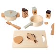 thumbnail image 1 of Juego de cocina de madera, juego de juguete para juego de imitación, tabla Zulema juego de cocina, 1 of 8