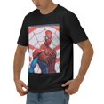 thumbnail image 4 of Spider-Man Men's 170g Combed Cotton Short Sleeve T-Shirt, 4 of 7