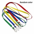 thumbnail image 2 of Yesbay 10Pcs Name Card Key Lanyard Metal Clasp Clip Anti-loss Neck Hanging Strap Holder, 2 of 8