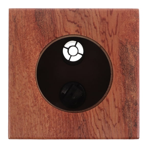YOSADIER Khaki Wooden Subwoofer Enclosure Box for Car and Truck Audio Systems, Speaker Cabinet for Deep Bass and Sound Quality
