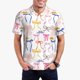 thumbnail image 1 of Fotbe bow ribbons Camiseta Polo de Golf para Hombre con Estampado – Camisa Deportiva Transpirable con Cuello Abotonado-Small, 1 of 6