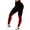 Red, variant on Womens Thin High Waist Tight Pants Lift Large Size Shaped Pants Underlay Pants