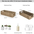 thumbnail image 2 of Cestas de algas marinas StorageWorks para baño y cocina, 2 of 7