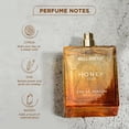 thumbnail image 3 of Miel Oud Eau de Parfum (3.4 onzas líquidas) | Pachulí, vainilla, bergamota, floral y picante + Elaborado con aceites esenciales limpios y veganos + Sin crueldad | Fragancia unisex de larga duración., 3 of 5