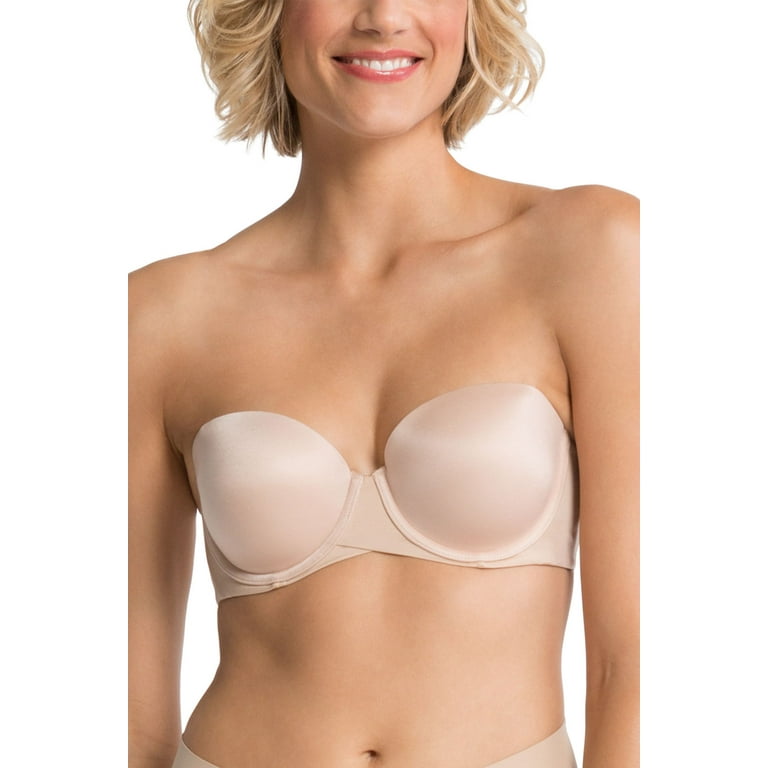 spanx women's pillow cup signature strapless sf0615 soft nude 38dd