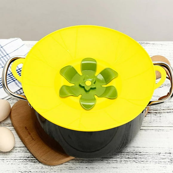 Pot Lid Cover Splashes New Silicone Flower Pot Lid Rotatable Pot Lid Home Kitchen Tools Accessories Bakeware with Lids Ceramic Bakeware Small Silicone Baking Sheet Cake Baking Pans Set Bakeware with