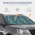 thumbnail image 2 of Lsque Modern Excavator 2 PCS Windshield Sun Shade | CarFoldable Window Covers | Car Accessories Reflect UV for Universal Cars SUV Truck | Large, 2 of 7