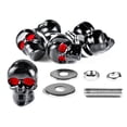 thumbnail image 1 of Krator Custom Black Skeleton Skull Bolt Nuts Screws 6mm Compatible with Victory Hammer 8-Ball, 1 of 6