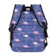 thumbnail image 4 of Fotbe Flamingo Pattern Casual Backpack for School, Travel, and Outdoor Activities - Durable, Lightweight, and Comfortable, 4 of 5