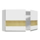 thumbnail image 2 of Alacena Gabinete Superior Madesa Glamy 120 cm 2 Puertas con Cristal - Blanco Madesa G25120GL, 2 of 4
