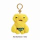 thumbnail image 1 of Keychain Crochet Animals Keychain,Funny Ugly Monster,Collectible（Keychain - Underwear - Pinch Monster (Yellow), 1 of 4