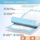 thumbnail image 5 of Almohadillas de cama de 60x90cm, colchón desechable impermeable y transpirable, súper absorbente, desechable, adecuado para recién nacidos, mascotas y ancianos, 5 of 7