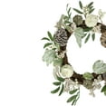 thumbnail image 3 of Northlight Pumpkins, Pinecones and Berries Artificial Fall Harvest Small Twig Wreath - 20", 3 of 3