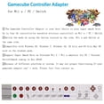thumbnail image 5 of TekDeals Gamecube Controller Adapter 4 Port for Switch Wii U PC Super Smash Bros Turbo, 5 of 6